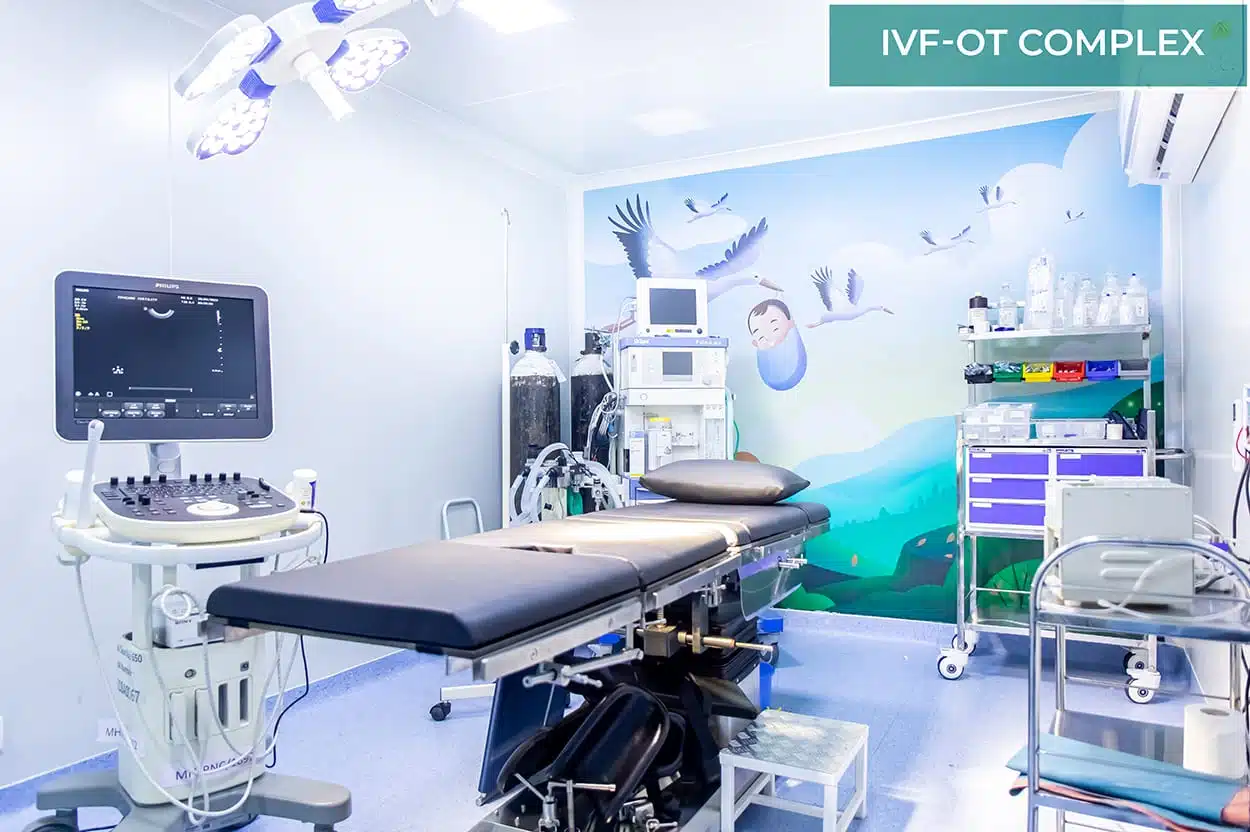 IVF operation theater at Femcare Fertility Baner with advanced medical technology